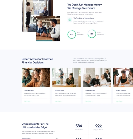 Landing Inner Page