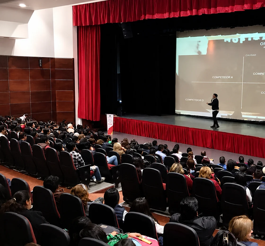Conferencias de alto impacto — el servicio en contexto